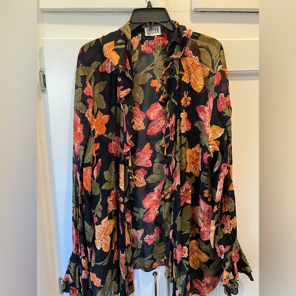 Chicos ruffle blouse - Picture 1 of 2